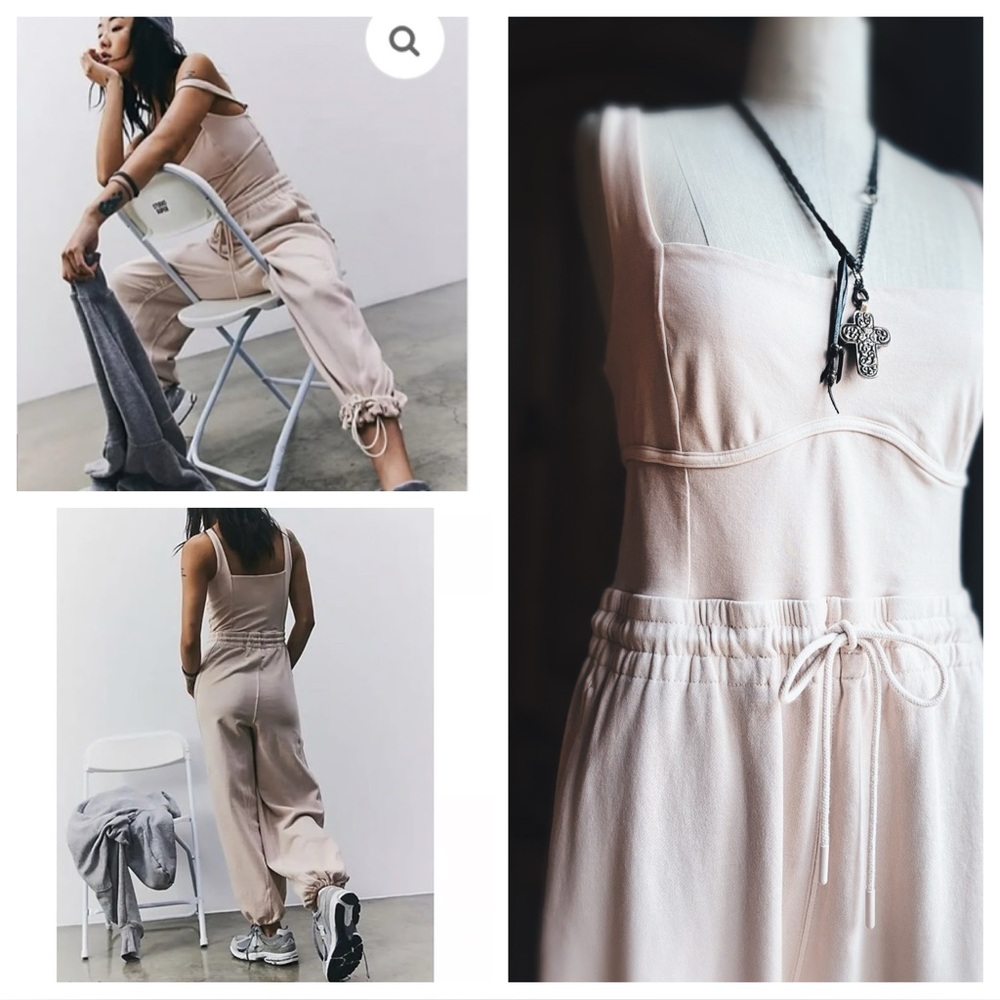 Free People Inbound Onesie - Cashmere Color - NWOT